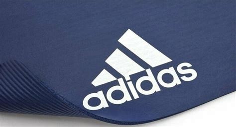 adidas fitnessmat geel blauw|7 mm fitnessmat .